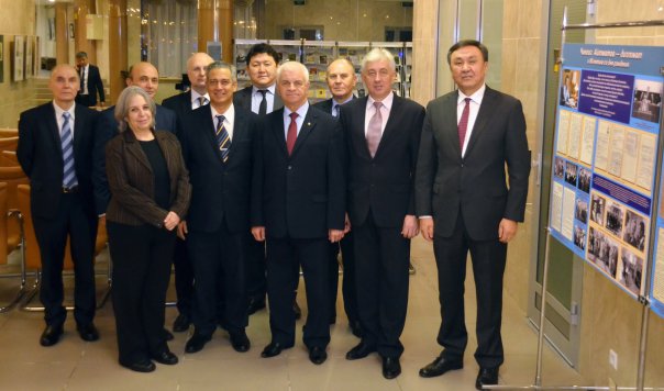 Делегация Исполкома СНГ приняла участие в церемонии открытия книжной выставки в Национальной библиотеке Беларуси