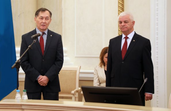 В штаб-квартире СНГ в Минске чествовали ветеранов-афганцев