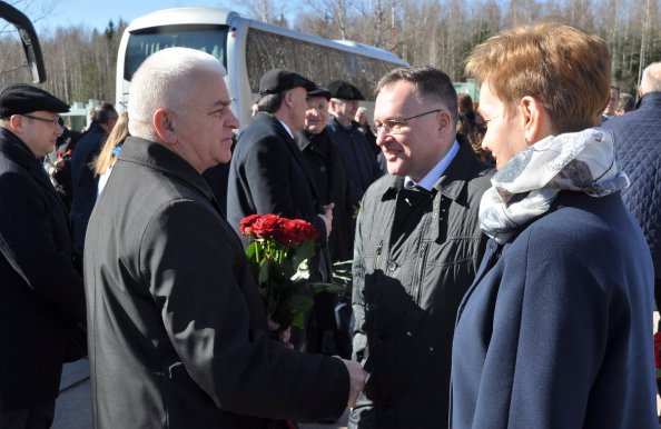 В мемориальном комплексе «Хатынь» прошло памятное мероприятие