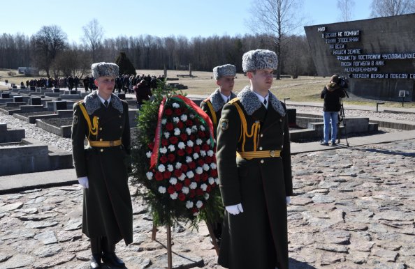 В мемориальном комплексе «Хатынь» прошло памятное мероприятие