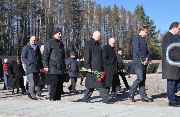 В мемориальном комплексе «Хатынь» прошло памятное мероприятие