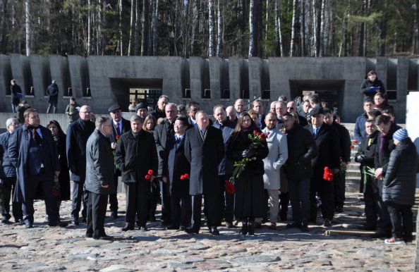 В мемориальном комплексе «Хатынь» прошло памятное мероприятие