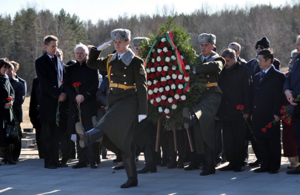 В мемориальном комплексе «Хатынь» прошло памятное мероприятие