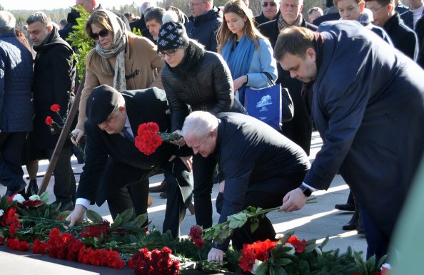 В мемориальном комплексе «Хатынь» прошло памятное мероприятие