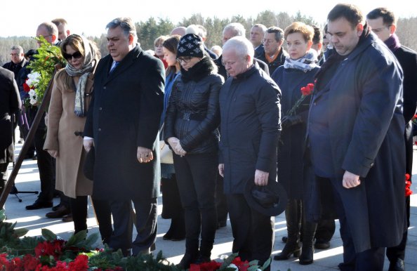 В мемориальном комплексе «Хатынь» прошло памятное мероприятие