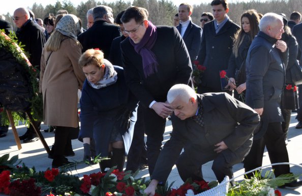 В мемориальном комплексе «Хатынь» прошло памятное мероприятие