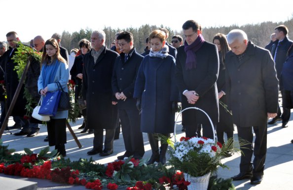 В мемориальном комплексе «Хатынь» прошло памятное мероприятие