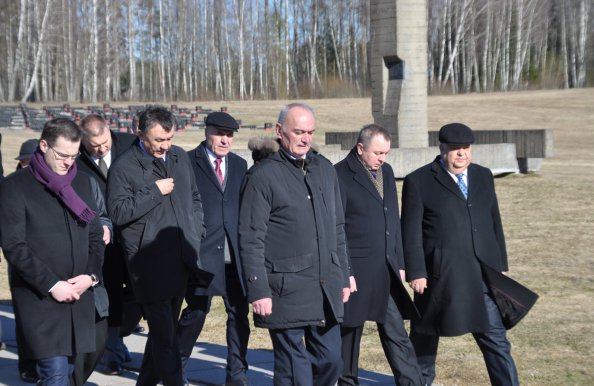 В мемориальном комплексе «Хатынь» прошло памятное мероприятие