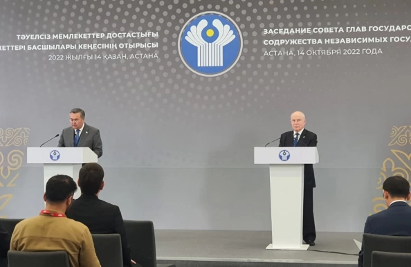 В Астане прошло заседание Совета глав государств СНГ