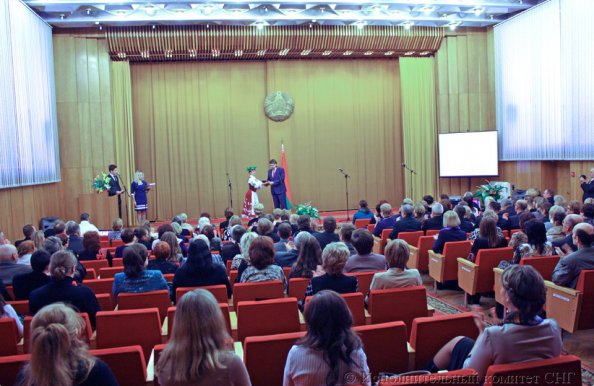 С.Лебедев поздравил коллектив Президентской библиотеки Республики Беларусь с 80-летием со дня ее основания 