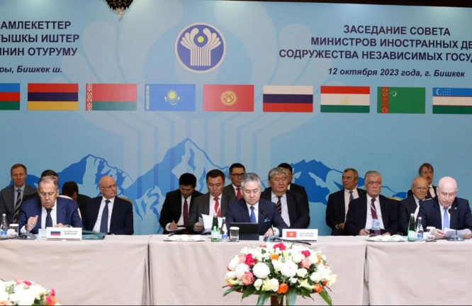 В Бишкеке состоялось очередное заседание Совета министров иностранных дел Содружества Независимых Государств