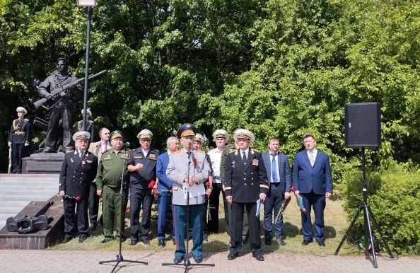 Патриотическая акция на Поклонной горе «Москва – столица Великой Победы: память поколений»
