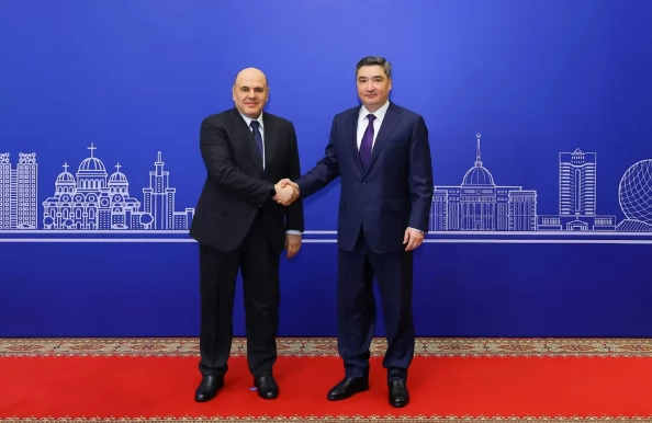 Премьер-министр Казахстана О.Бектенов и Председатель Правительства России М.Мишустин обсудили вопросы развития торгово-экономического сотрудничества двух стран