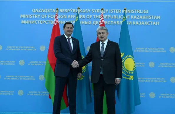 Главы МИД Казахстана и Беларуси наметили пути дальнейшего наращивания сотрудничества