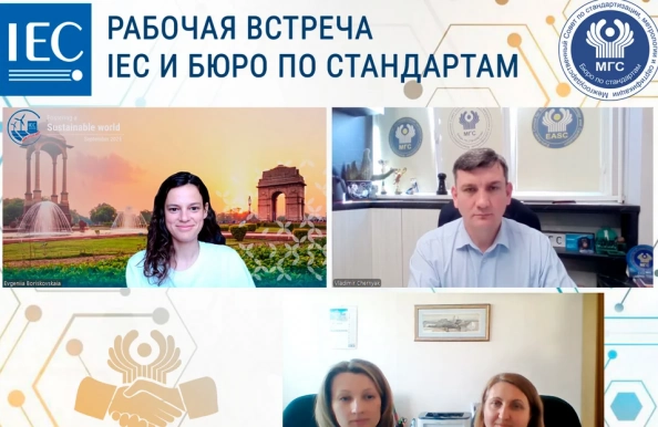 МГС СНГ и Международная электротехническая комиссия обсудили вопросы сотрудничества