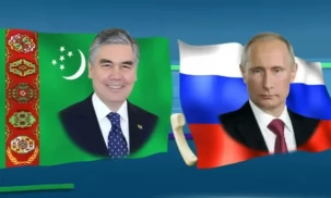 Состоялся телефонный разговор Президента России В.Путина с Национальным лидером туркменского народа, Председателем Халк Маслахаты Туркменистана Г.Бердымухамедовым