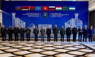 Руководитель аппарата Генерального секретаря СНГ С.Бурутин выступил на 92-м заседании Совета командующих Пограничными войсками