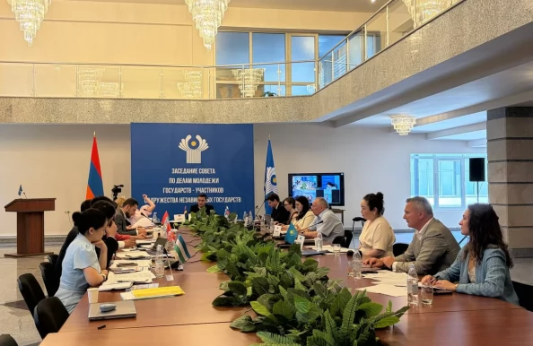 В Капане прошло очередное заседание Совета по делам молодежи стран СНГ