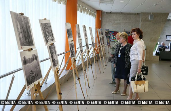 В рамках Х Белорусского международного медиафорума открылась фотовыставка "Этапы Великой Победы"