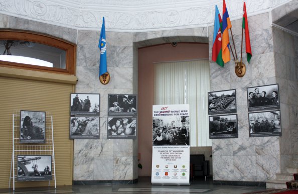 В штаб-квартире СНГ прошла фотовыставка «Последняя мировая война: помнить во имя мира»