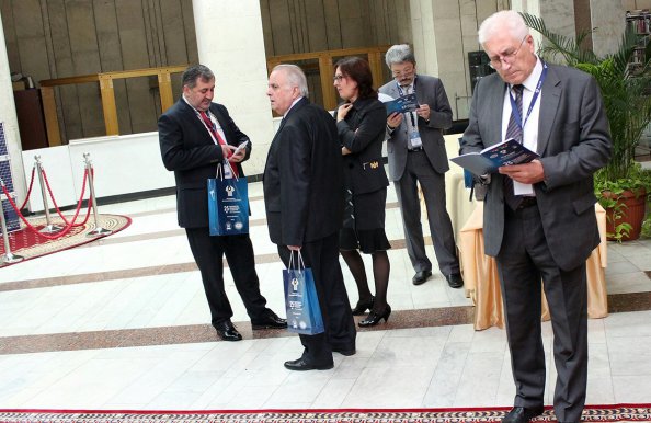 Фоторепортаж открытия Международной научно-практической конференции «25 лет Содружеству Независимых Государств: итоги, перспективы»