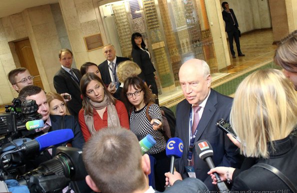 Фоторепортаж открытия Международной научно-практической конференции «25 лет Содружеству Независимых Государств: итоги, перспективы»