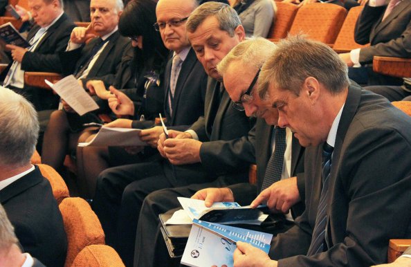 Фоторепортаж открытия Международной научно-практической конференции «25 лет Содружеству Независимых Государств: итоги, перспективы»