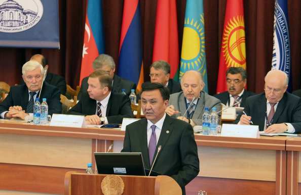 Фоторепортаж открытия Международной научно-практической конференции «25 лет Содружеству Независимых Государств: итоги, перспективы»