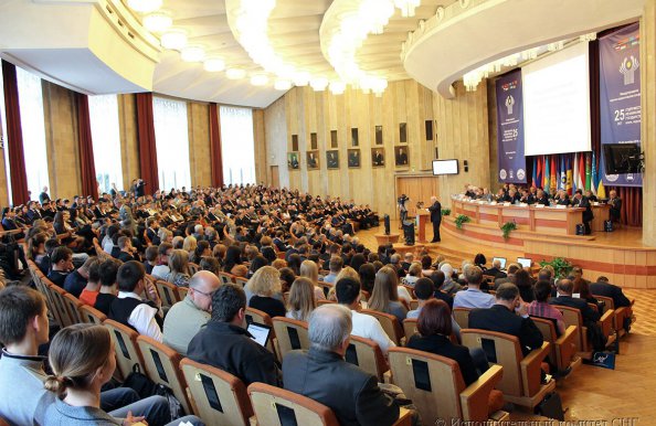 Фоторепортаж открытия Международной научно-практической конференции «25 лет Содружеству Независимых Государств: итоги, перспективы»
