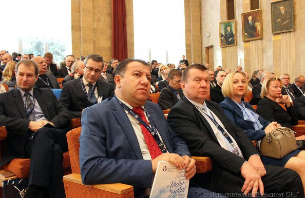 Фоторепортаж открытия Международной научно-практической конференции «25 лет Содружеству Независимых Государств: итоги, перспективы»