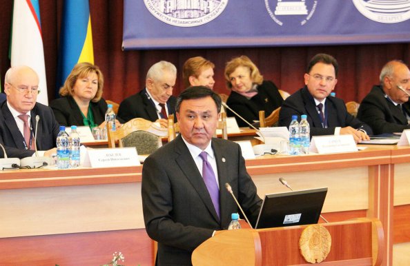 Фоторепортаж открытия Международной научно-практической конференции «25 лет Содружеству Независимых Государств: итоги, перспективы»