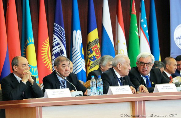 Фоторепортаж открытия Международной научно-практической конференции «25 лет Содружеству Независимых Государств: итоги, перспективы»