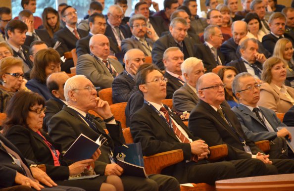 Фоторепортаж открытия Международной научно-практической конференции «25 лет Содружеству Независимых Государств: итоги, перспективы»