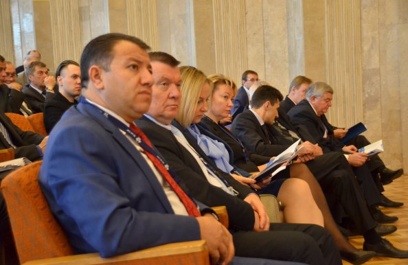 Фоторепортаж открытия Международной научно-практической конференции «25 лет Содружеству Независимых Государств: итоги, перспективы»