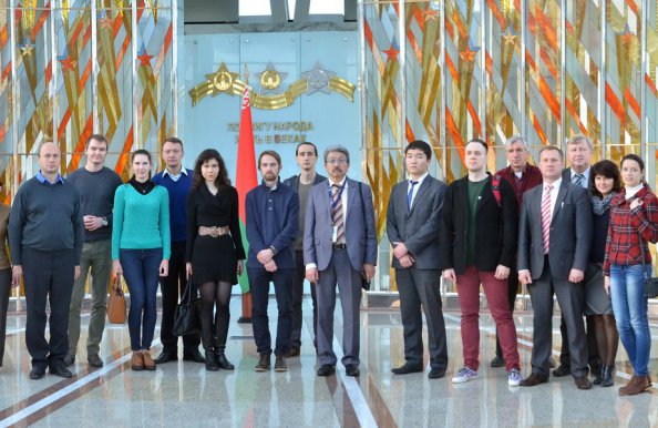 Фоторепортаж открытия Международной научно-практической конференции «25 лет Содружеству Независимых Государств: итоги, перспективы»