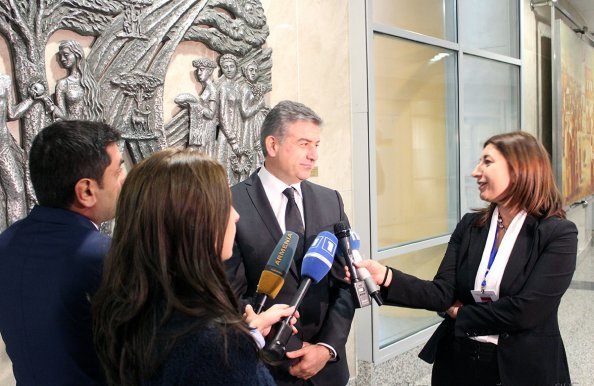 Фоторепортаж заседания Совета глав правительств СНГ в Минске (28 октября 2016 года)