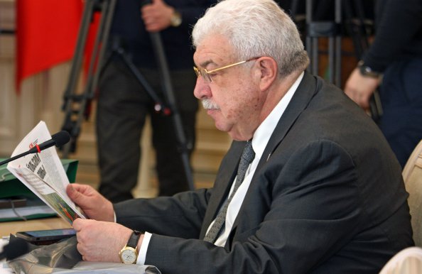 Гашение марки к 100-летию БЕЛТА состоялось в Минске в рамках заседания Информсовета СНГ