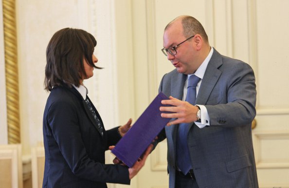 Гашение марки к 100-летию БЕЛТА состоялось в Минске в рамках заседания Информсовета СНГ