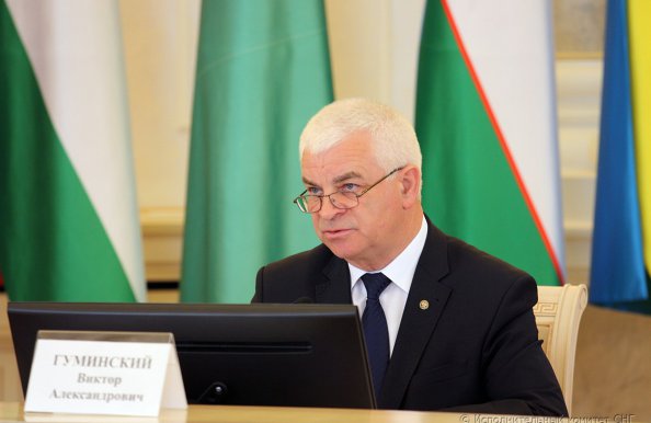 Гашение марки к 100-летию БЕЛТА состоялось в Минске в рамках заседания Информсовета СНГ